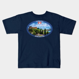 Burlington Canada Travel Kids T-Shirt